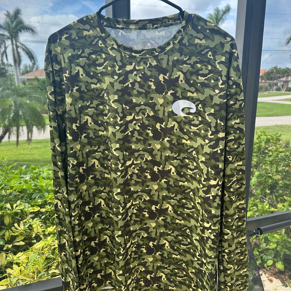 Costa camo dri-fit long sleeve